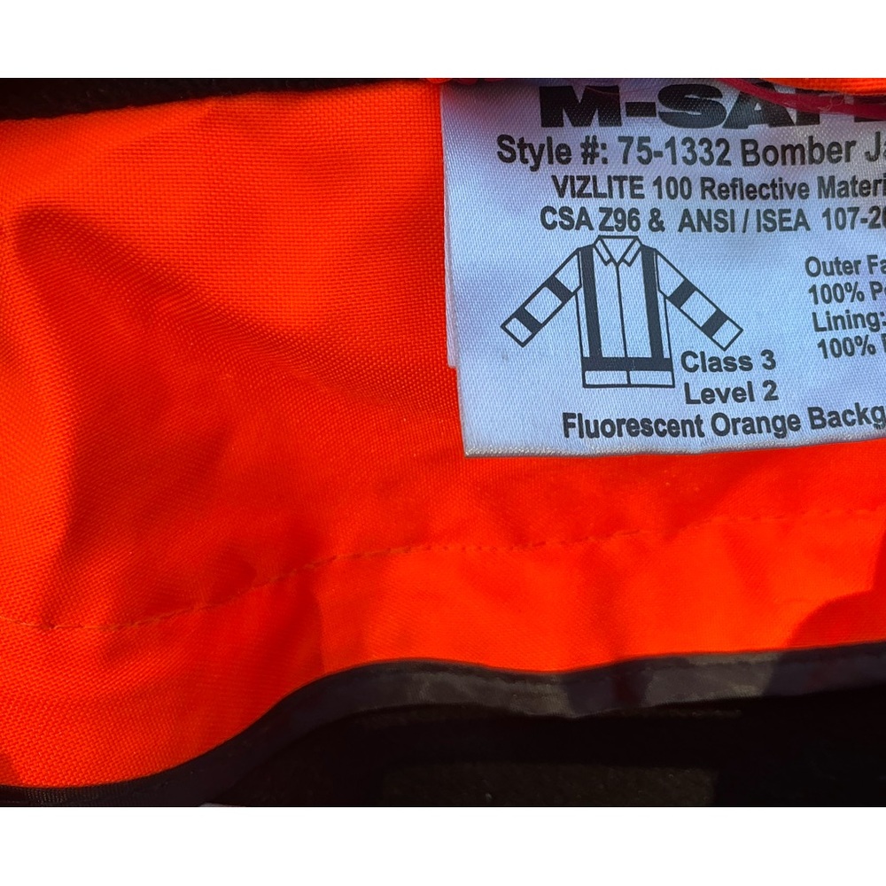 Hi-Visability Jacket With Hog Patch, - image 5